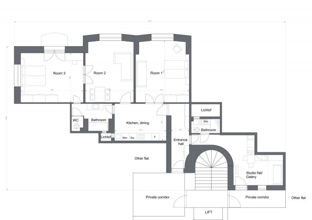 Eladó téglalakás, VII. kerületben, Wesselényi utcában