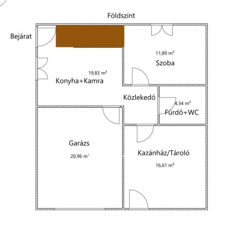 Eladó családi ház, Recsken 45 M Ft, 4 szobás