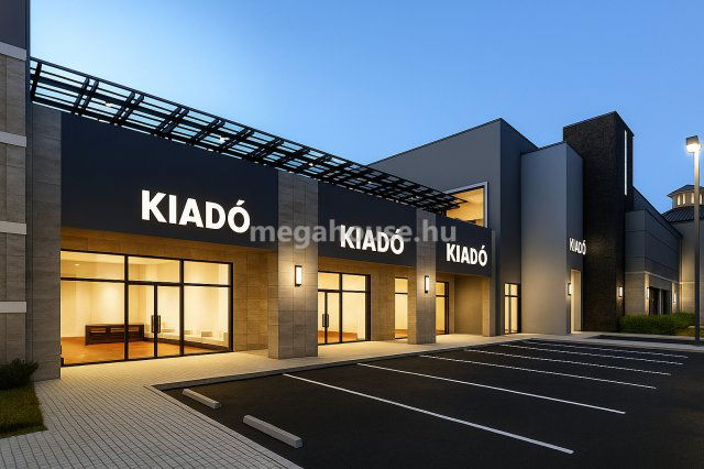 Kiadó üzlethelyiség, Budaörsön 10800 E Ft / hó