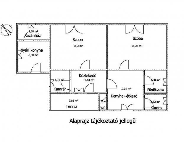 Eladó családi ház, Rózsaszentmártonon 27 M Ft, 2 szobás