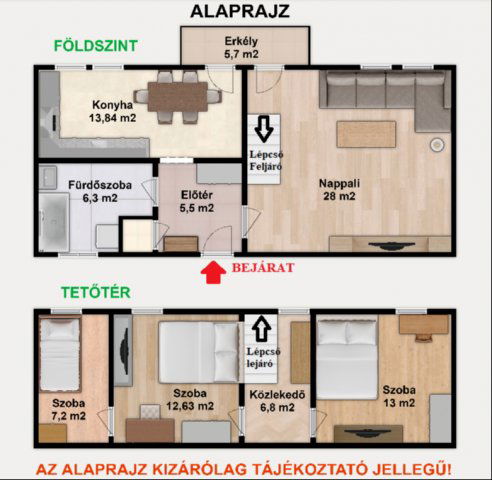 Eladó téglalakás, Tökölön 78.99 M Ft, 3+1 szobás