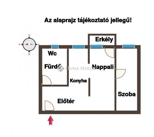 Eladó téglalakás, Bugyin 42 M Ft, 2 szobás