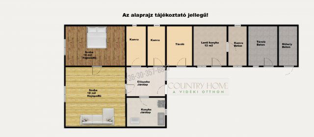 Eladó családi ház, Szatymazon 34.9 M Ft, 2 szobás