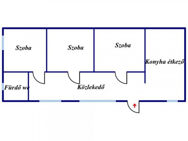 Eladó családi ház, Lánycsókon 28 M Ft, 3 szobás