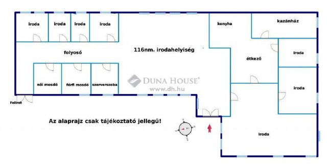 Kiadó iroda, Gödöllőn 1340 E Ft / hó / költözzbe.hu