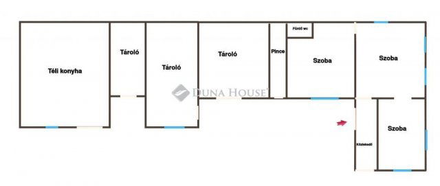 Eladó családi ház, Vanyarcon 40 M Ft, 2 szobás