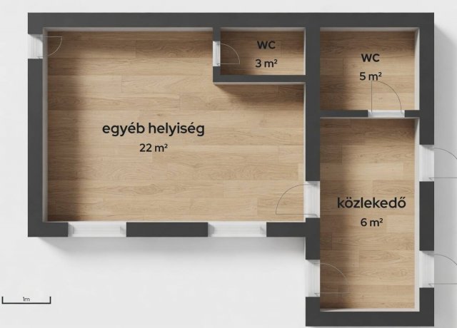 Kiadó üzlethelyiség, Miskolcon 140 E Ft / hó, 1 szobás