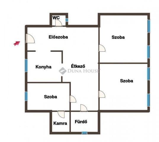 Eladó téglalakás, Budapesten, VIII. kerületben 119 M Ft