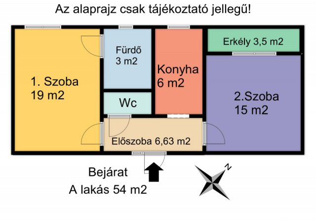 Eladó panellakás, Pécsett, Építők útján 45.6 M Ft, 2 szobás