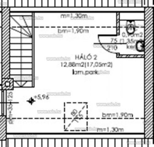 Eladó téglalakás, Budakalászon 84.9 M Ft, 3 szobás