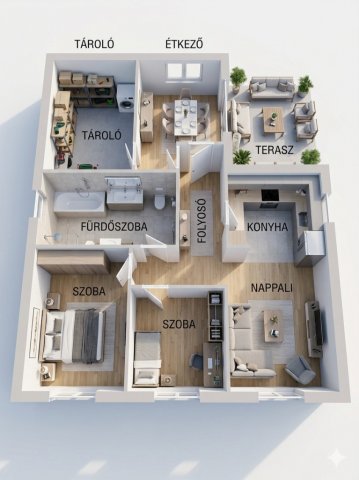 Eladó családi ház, Monostorpályin 39.999 M Ft, 3 szobás