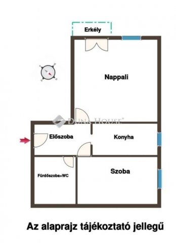 Eladó panellakás, Siófokon 62.5 M Ft, 2 szobás