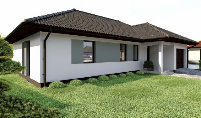 Eladó családi ház, Vámosszabadin 104.9 M Ft, 5 szobás