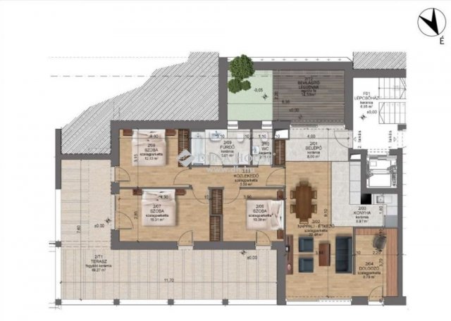 Eladó téglalakás, Budapesten, XII. kerületben 359.923 M Ft