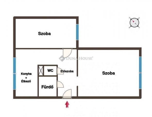 Eladó panellakás, Budapesten, XXI. kerületben 59.9 M Ft, 2 szobás