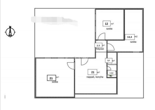 Eladó téglalakás, Budapesten, II. kerületben 110.9 M Ft