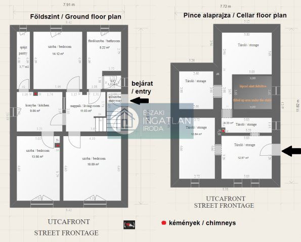 Eladó családi ház, Arlón 22.6 M Ft, 3 szobás