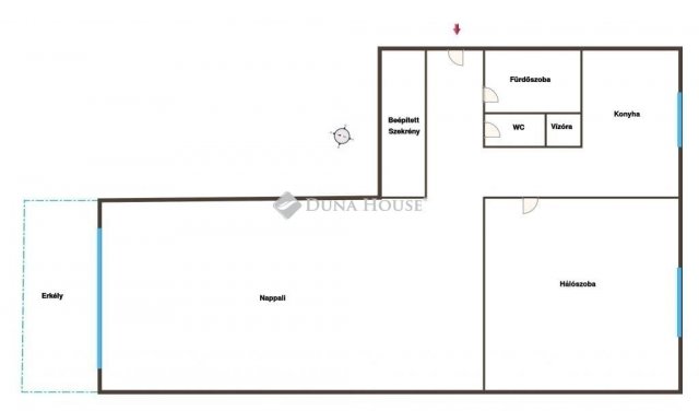 Eladó panellakás, Százhalombattán 59.9 M Ft, 2 szobás