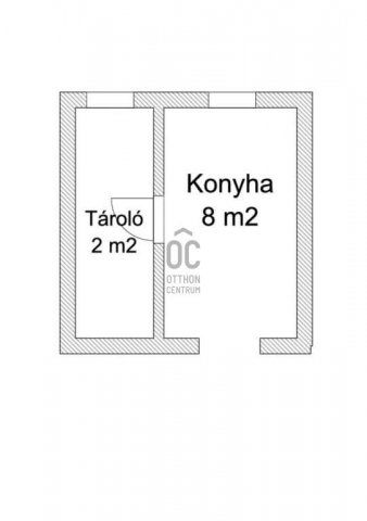 Eladó téglalakás, Pécsett 25 M Ft, 2 szobás