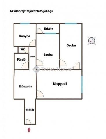 Eladó panellakás, Szegeden 64.5 M Ft, 3 szobás