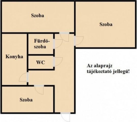 Eladó téglalakás, Szegeden 51.99 M Ft, 1+2 szobás