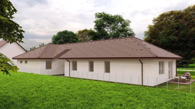 Eladó ikerház, Csörögön 77.9 M Ft, 4 szobás