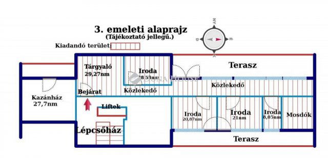 Kiadó iroda, Budapesten, XI. kerületben, Dombóvári úton