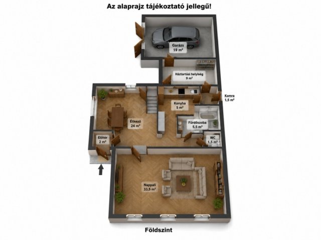 Eladó családi ház, Püspökladányban 64.9 M Ft, 5+1 szobás