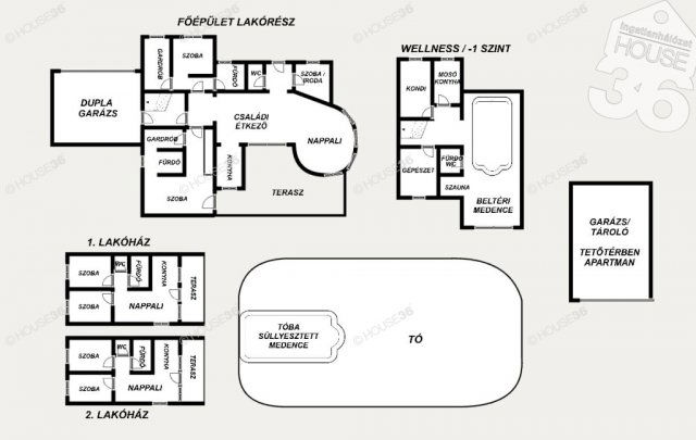 Eladó családi ház, Kecskeméten 375 M Ft, 10 szobás