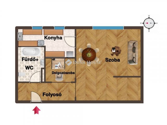 Eladó téglalakás, Gödöllőn, Egyetem téren 64.6 M Ft, 1 szobás