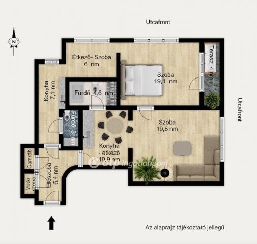 Eladó téglalakás, Budapesten, I. kerületben 139 M Ft, 2 szobás