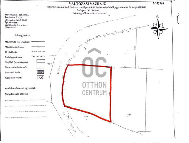 Eladó telek, Budapesten, XI. kerületben, Balatoni úton 55 M Ft