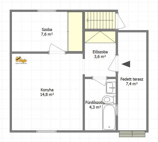 Eladó nyaraló, Budaörsön 49 M Ft, 2 szobás