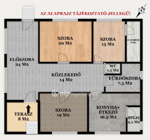 Eladó családi ház, Dömsödön 39.9 M Ft, 3 szobás