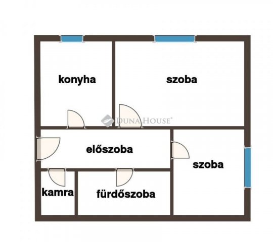 Eladó téglalakás, Pécsett, Corvin utcában 24.9 M Ft, 2 szobás