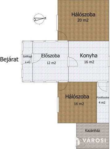 Eladó családi ház, Tapolcán 34 M Ft, 3 szobás