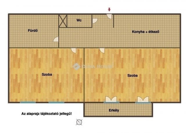 Eladó téglalakás, Budapesten, XIV. kerületben 77 M Ft, 2 szobás