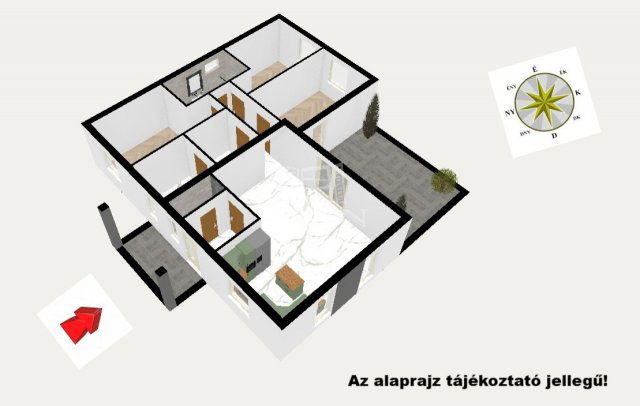 Eladó családi ház, Üllőn 94.9 M Ft, 4 szobás