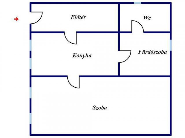 Eladó sorház, Székesfehérvárott 41.9 M Ft, 1 szobás