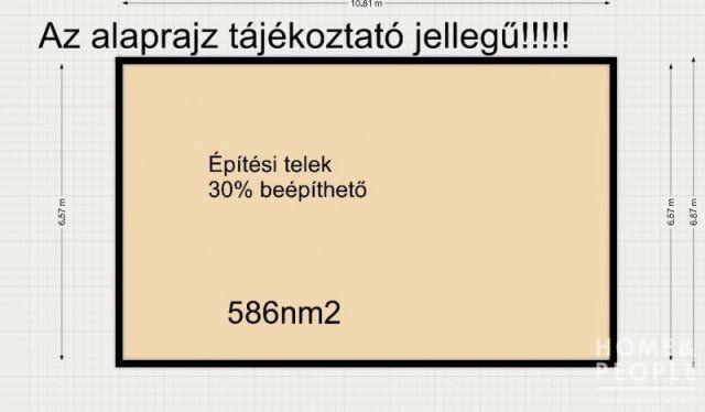 Eladó telek, Makón 2.3 M Ft / költözzbe.hu