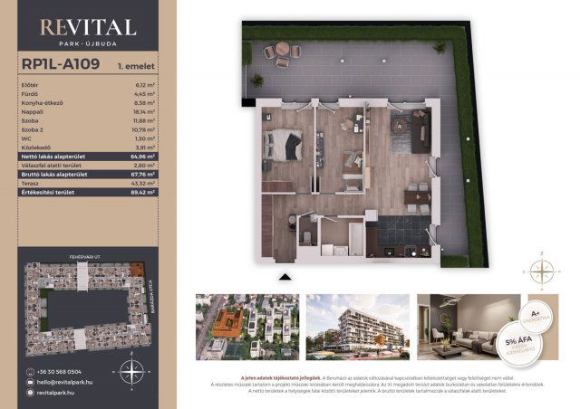 Eladó téglalakás, Budapesten, XI. kerületben, Fehérvári úton