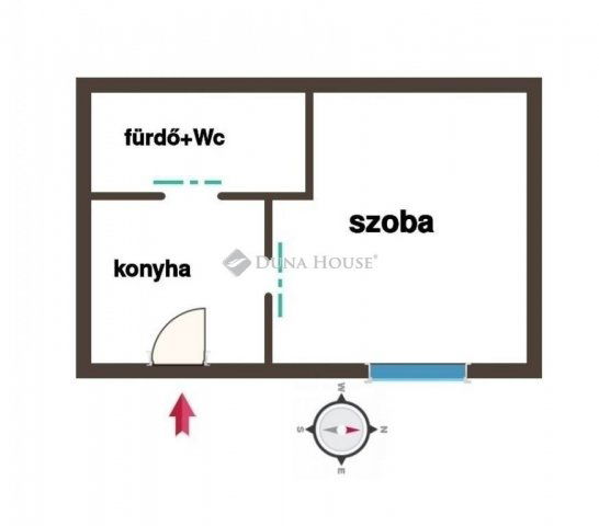 Eladó téglalakás, Budapesten, II. kerületben 44 M Ft, 1 szobás