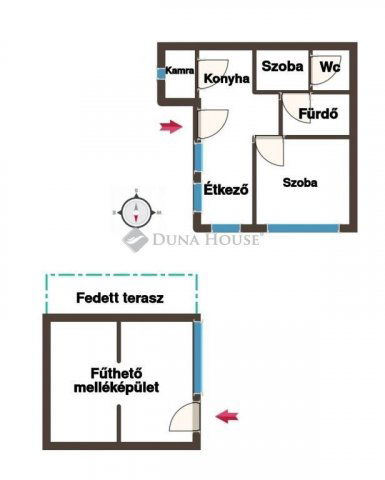 Eladó családi ház, Kecskeméten 34.999 M Ft, 2 szobás