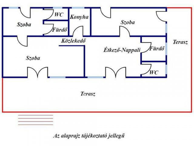 Eladó családi ház, Tarjánpusztán 65 M Ft, 4 szobás