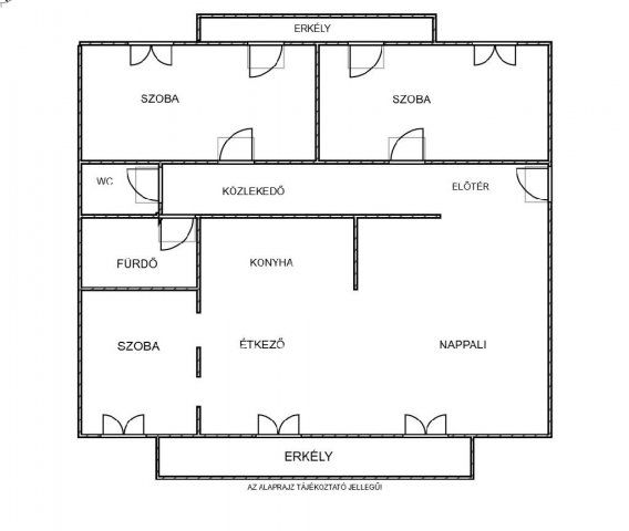 Eladó téglalakás, Szegeden 112 M Ft, 3 szobás