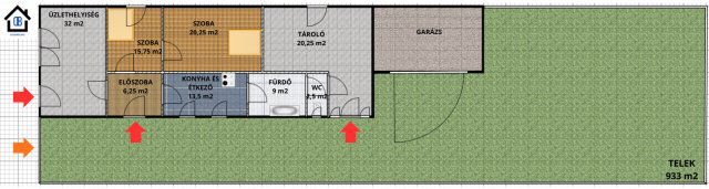 Eladó családi ház, Törökszentmiklóson 36.9 M Ft, 3 szobás