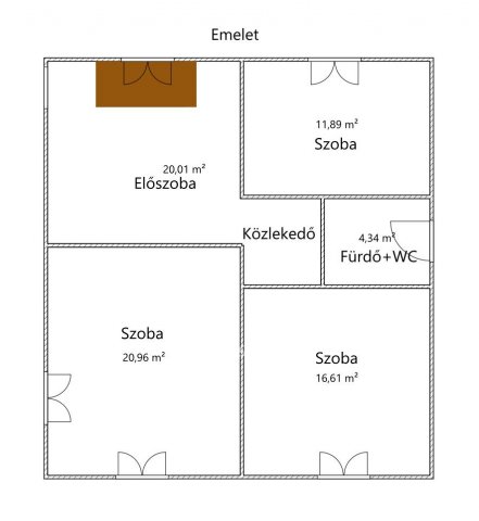 Eladó családi ház, Recsken 45 M Ft, 4 szobás