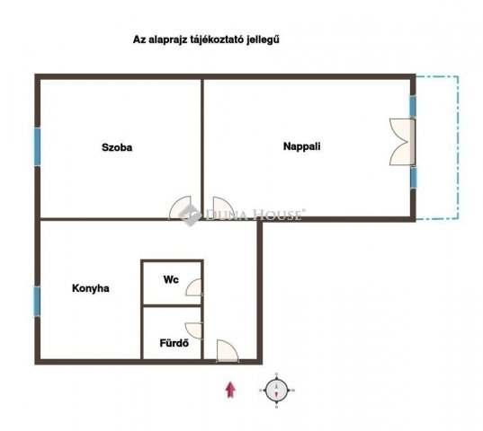 Eladó panellakás, Pécsett 47.9 M Ft, 2 szobás