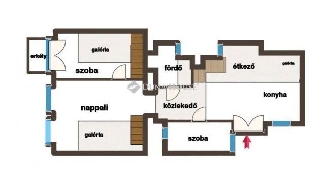 Eladó téglalakás, Budapesten, VII. kerületben 136.9 M Ft