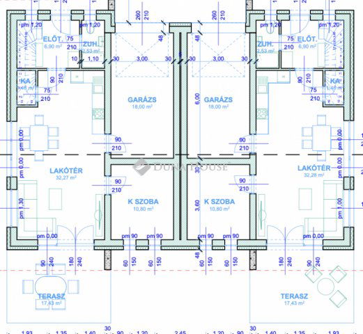 Eladó ikerház, Budapesten, XVIII. kerületben 149.9 M Ft, 5 szobás